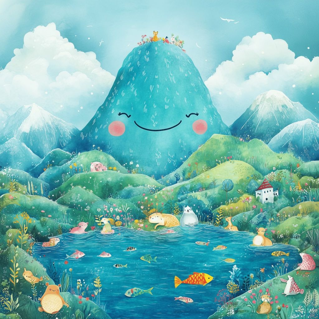 큰 산과 바다처럼 넓은 마음을 가진 사람