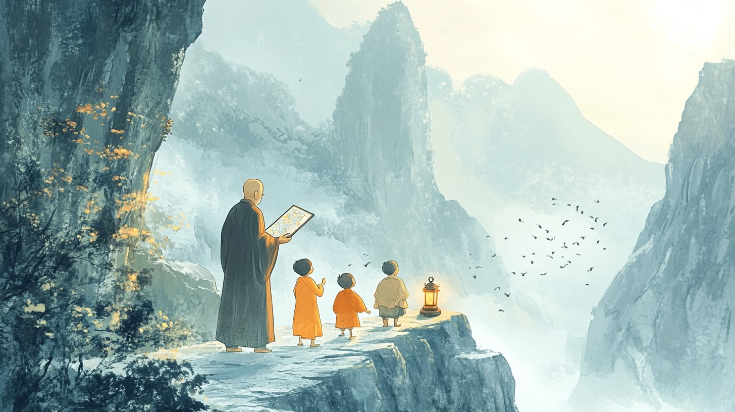 약속을 지키는 지혜로운 스님